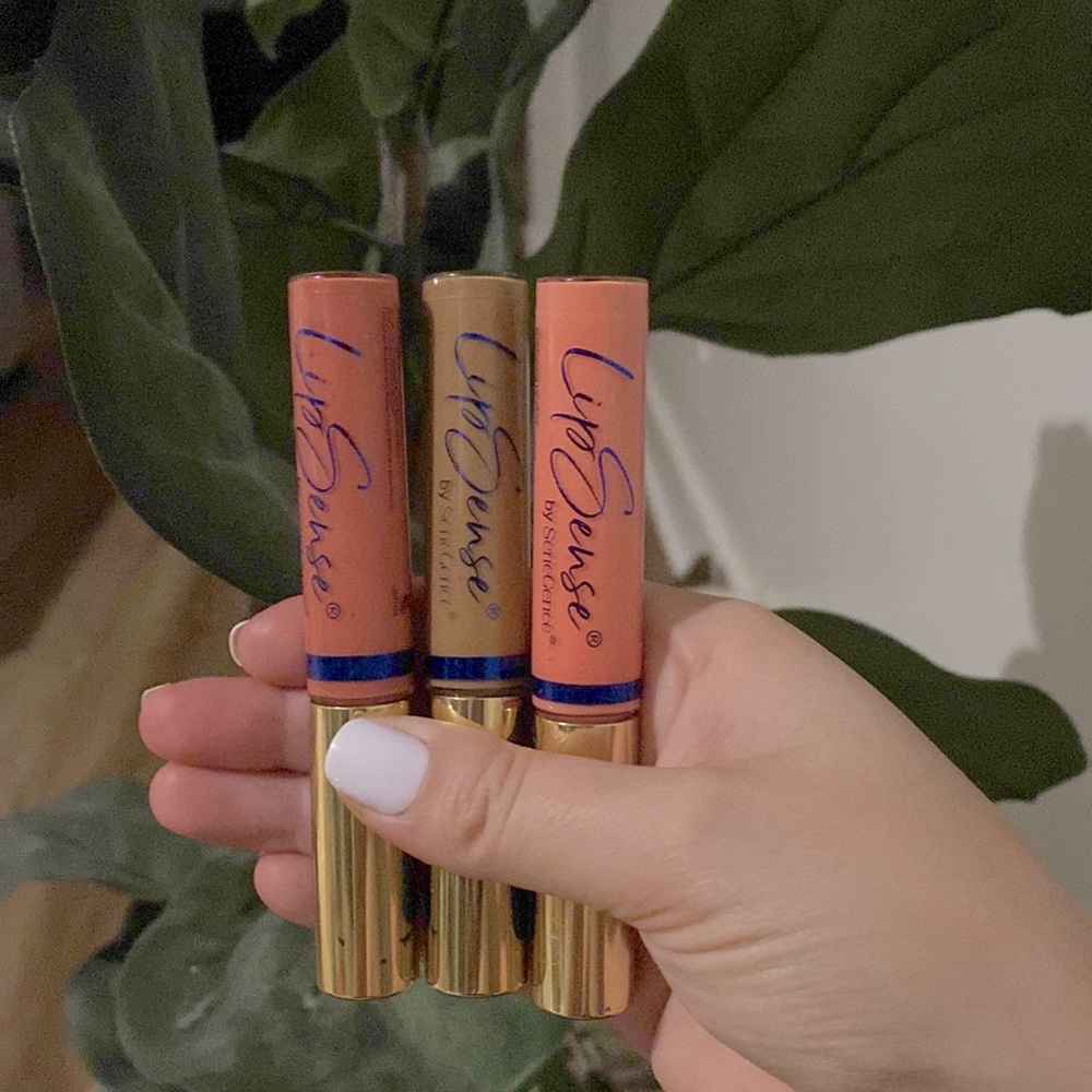 Matte Gloss Bundle (will separate) Cream matte, Pink Matte, Ripe Peach Senegence